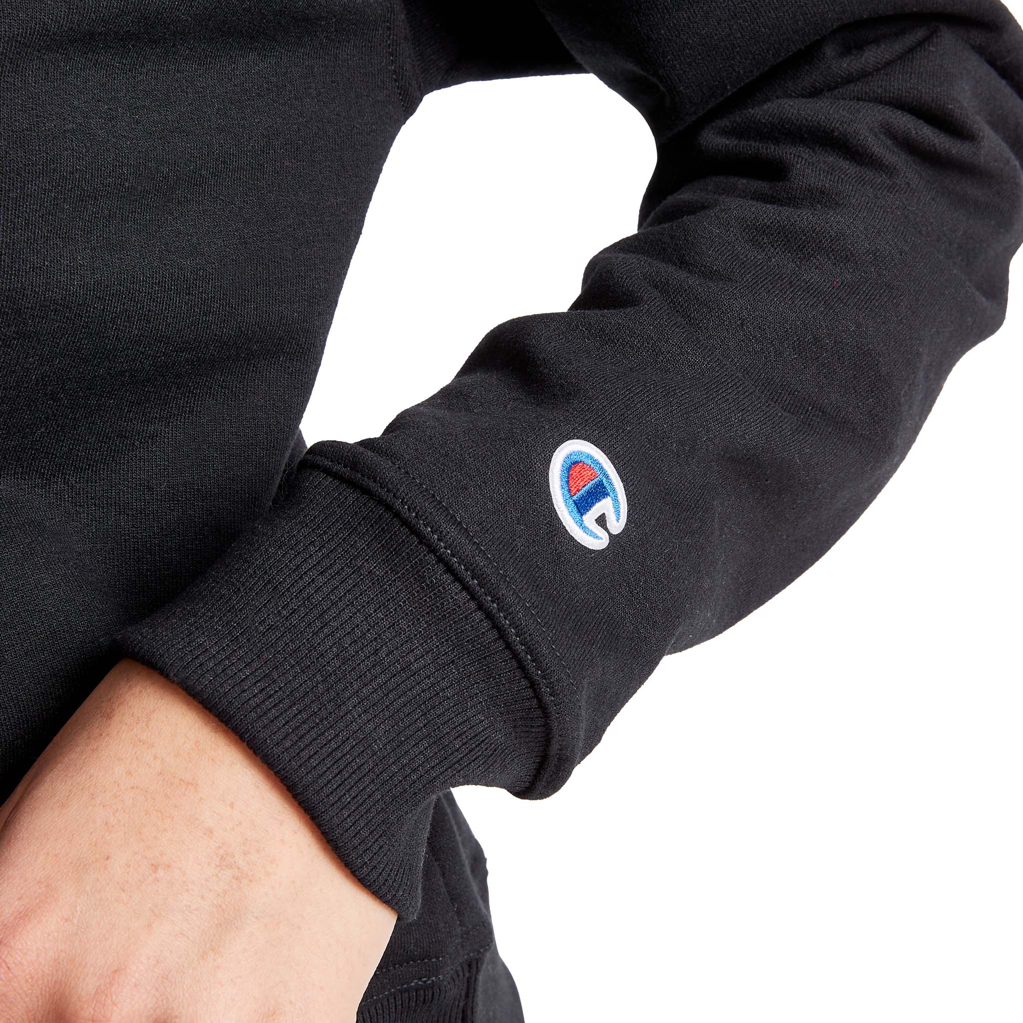 Champion Women's Powerblend Fleece Crewneck Sweatshirt with Script Logo