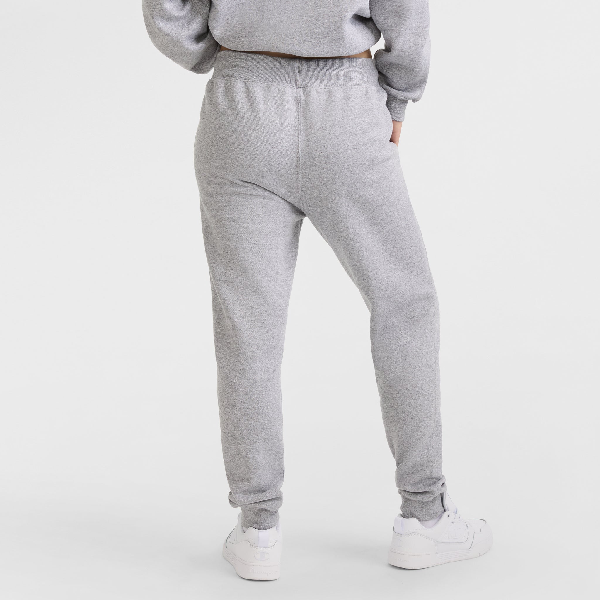 Powerblend Fleece Joggers for Women with Drawcord & Pockets